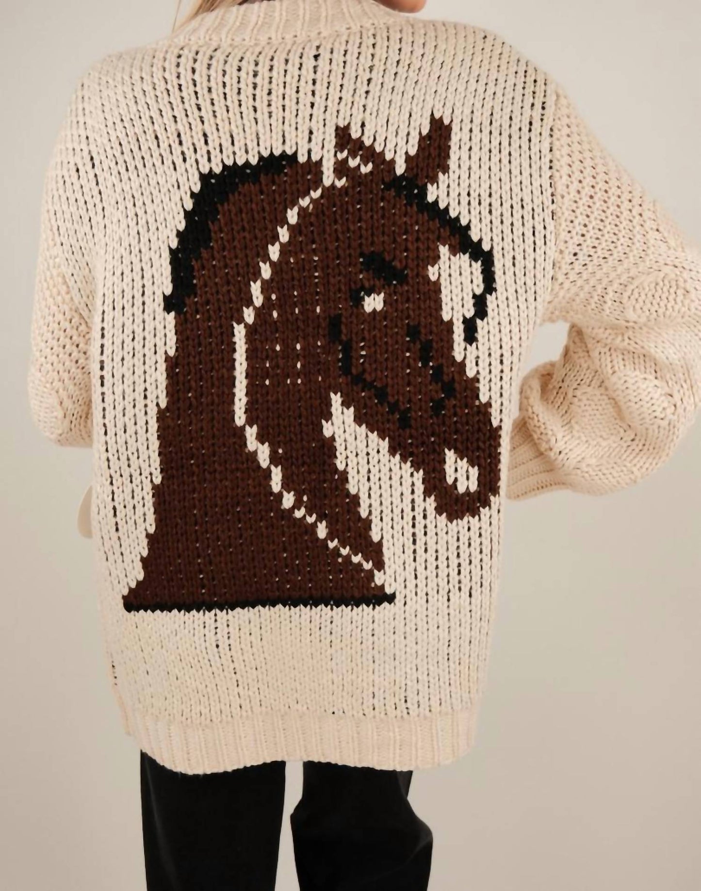 Bailey Rose - Wild Horses Chunky Cardigan