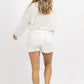 Elan - KNIT DRAWSTRING COVERUP SET