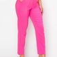 A.C.G. Los Angeles - Ankle Slim Fit Cigarette Pants With Belt