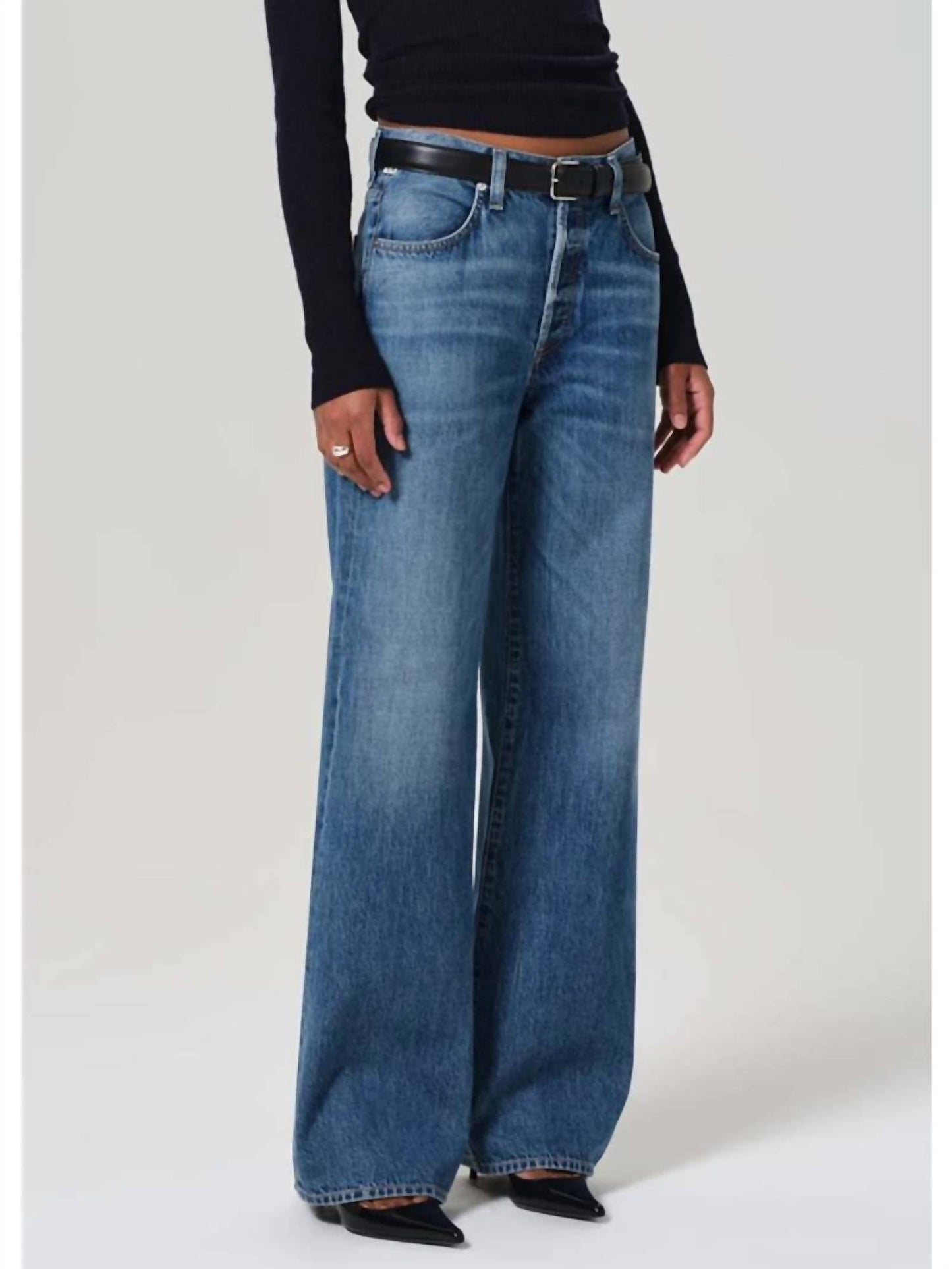 Citizens Of Humanity - Annina High Rise Wide Leg Jeans