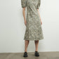 Aaron & Amber - Puff Sleeve Midi Dress