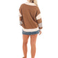 She + Sky - Girl on the Go Colorblock Sweatshirt