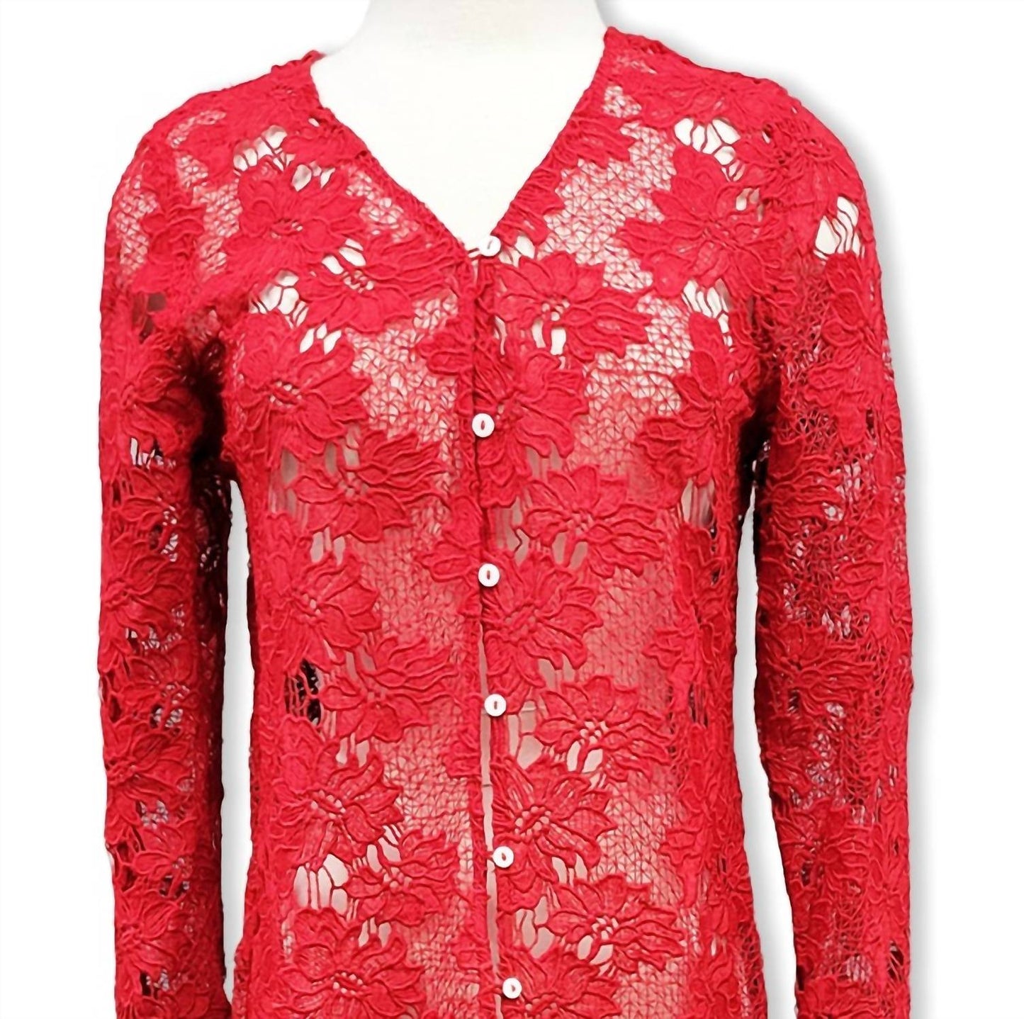 Paparazzi - Women's Lace Maxi Duster