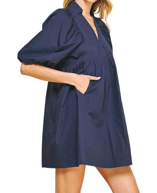 Pinch - Easy Essential Collared Mini Dress