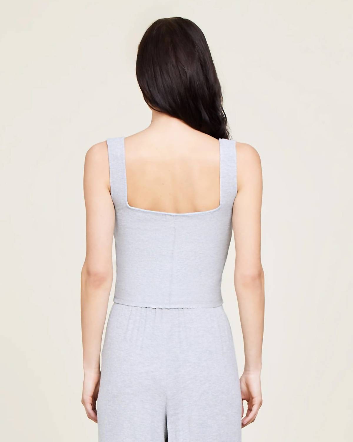 Barefoot Dreams - Ultra Soft Soft Rib Cropped Tank