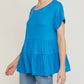 Entro - Short Sleeve Tiered Tunic