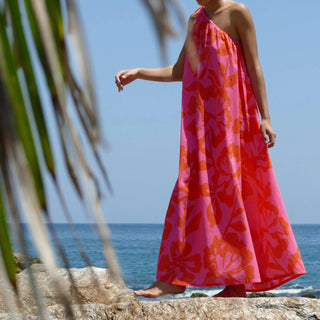 Bindu - Bindu Lydia One Shoulder Maxi Dress