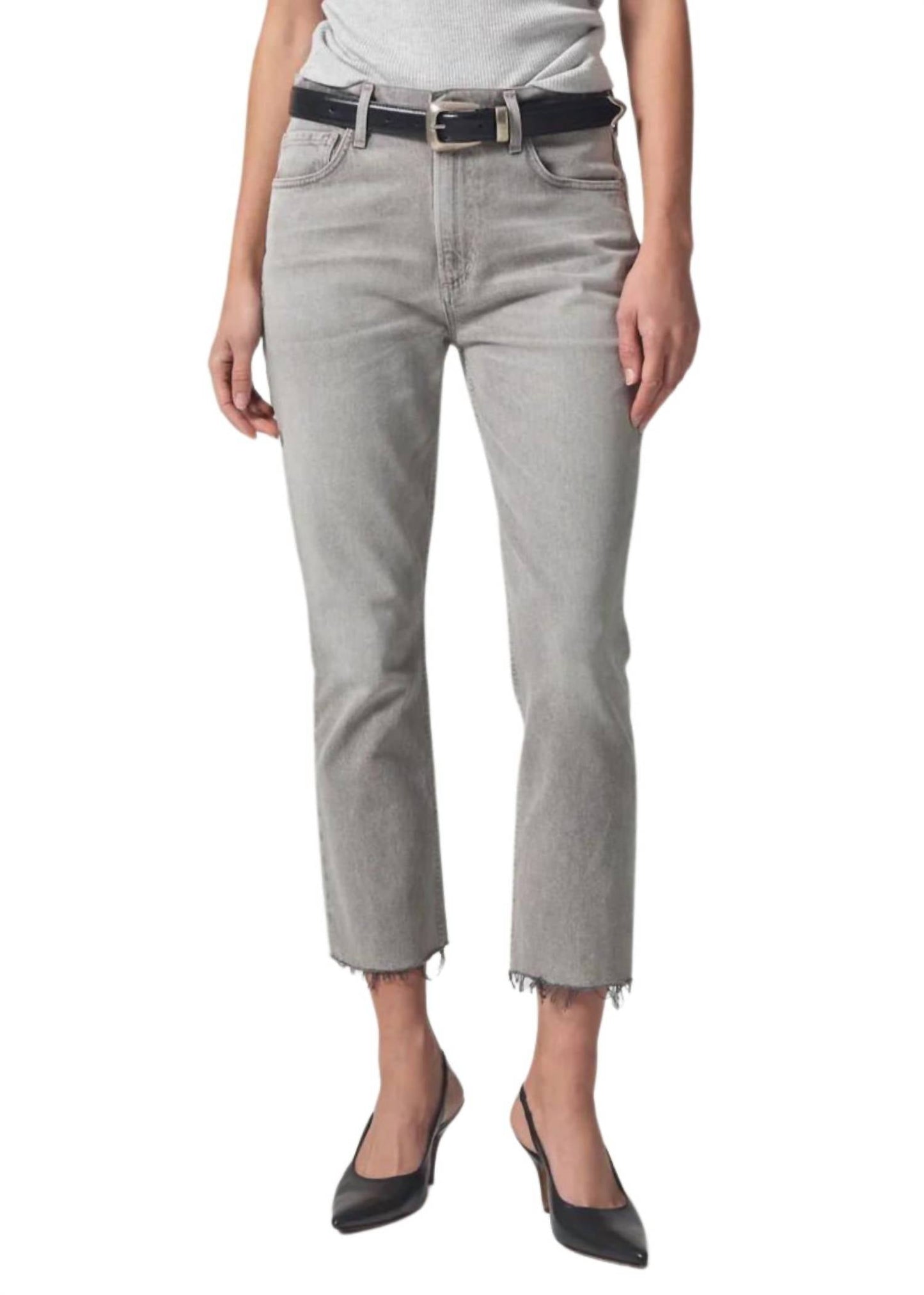 Citizens Of Humanity - Isola Straight Crop Jeans
