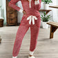 1 The Woman - Stripe Lounge Set