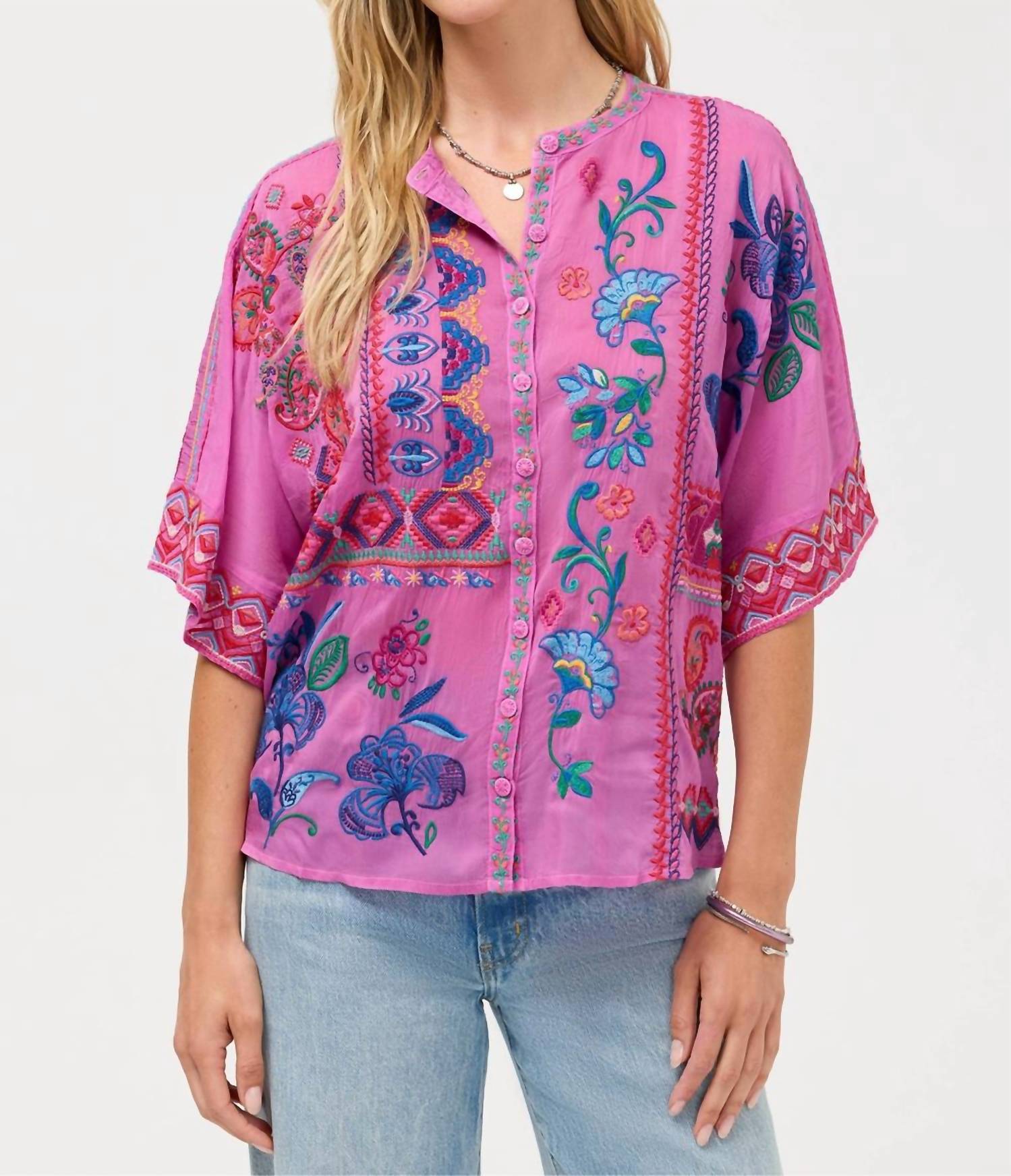 Johnny Was - Brony blouse