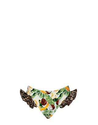 Lia Sahara - Women's Reversible Ruffled Bikini Bottom