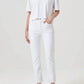 Agolde - Riley High Rise Straight Cropped Jeans