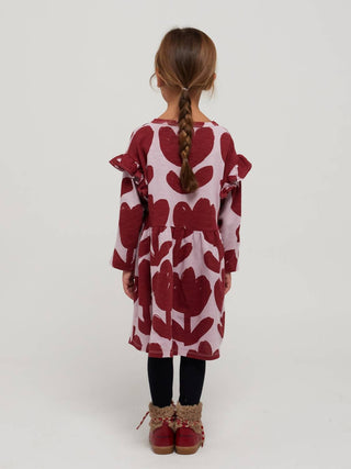 Bobo Choses - Retro Flowers All Over Ruffle Dress