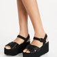 Tory Burch - Bombe Cross-Strap Platform Sandal
