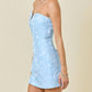 Day + Moon - Floral Puzzle Mini Dress