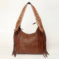 American Darling - Women's Genuine Full Grain Leather Western Hobo Bag