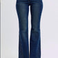 Judy Blue - Women's Rhinestone Side Panel Flare Jeans