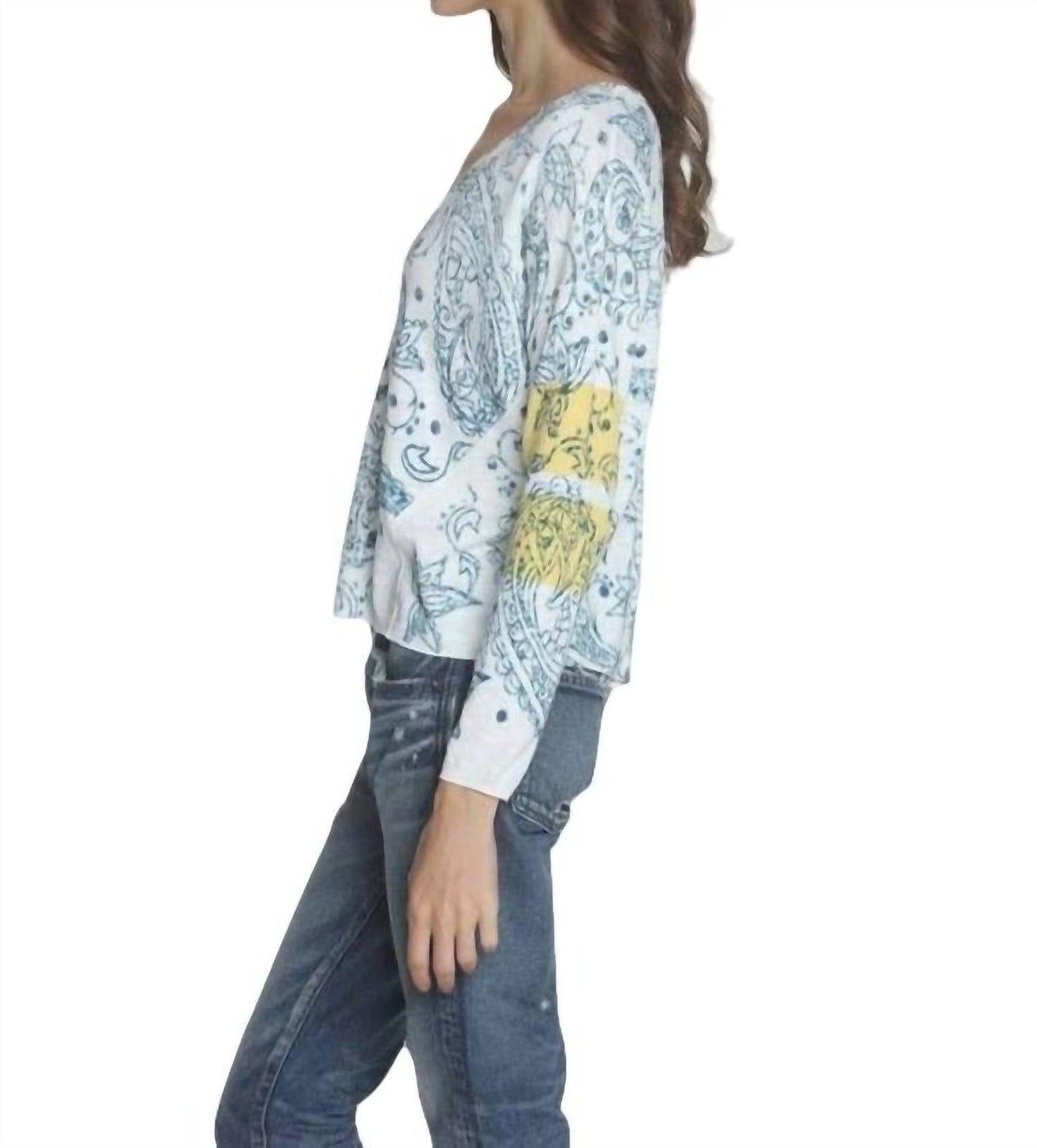 Label+Thread - Paisley Vee Top