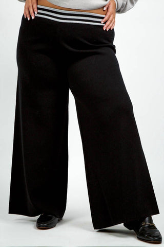 Bitte Kai Rand - Merino Blend Wide Leg Pants - Plus