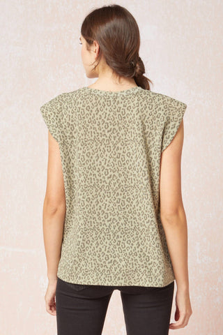 Entro - Leopard Tonal Top