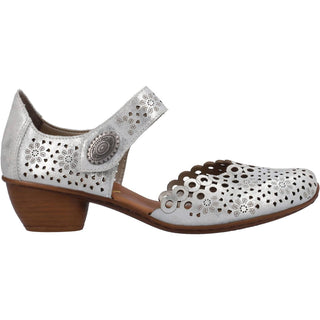 Rieker - Women's Mirjam 53 Casual Leather Mary Jane Shoes