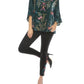 Johnny Was - VELVET KAFTAN BLOUSE SISA