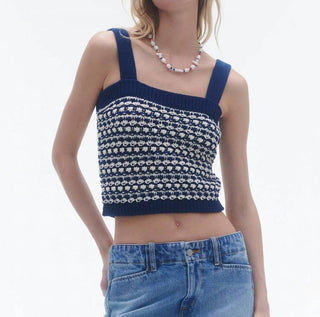Guest In Residence - Marti Square Neck Tank Top