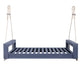 Twin Size Porch Swing Bed Seating Gray