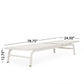 Finn Contemporary Chaise Lounge for Outdoor Relaxation
