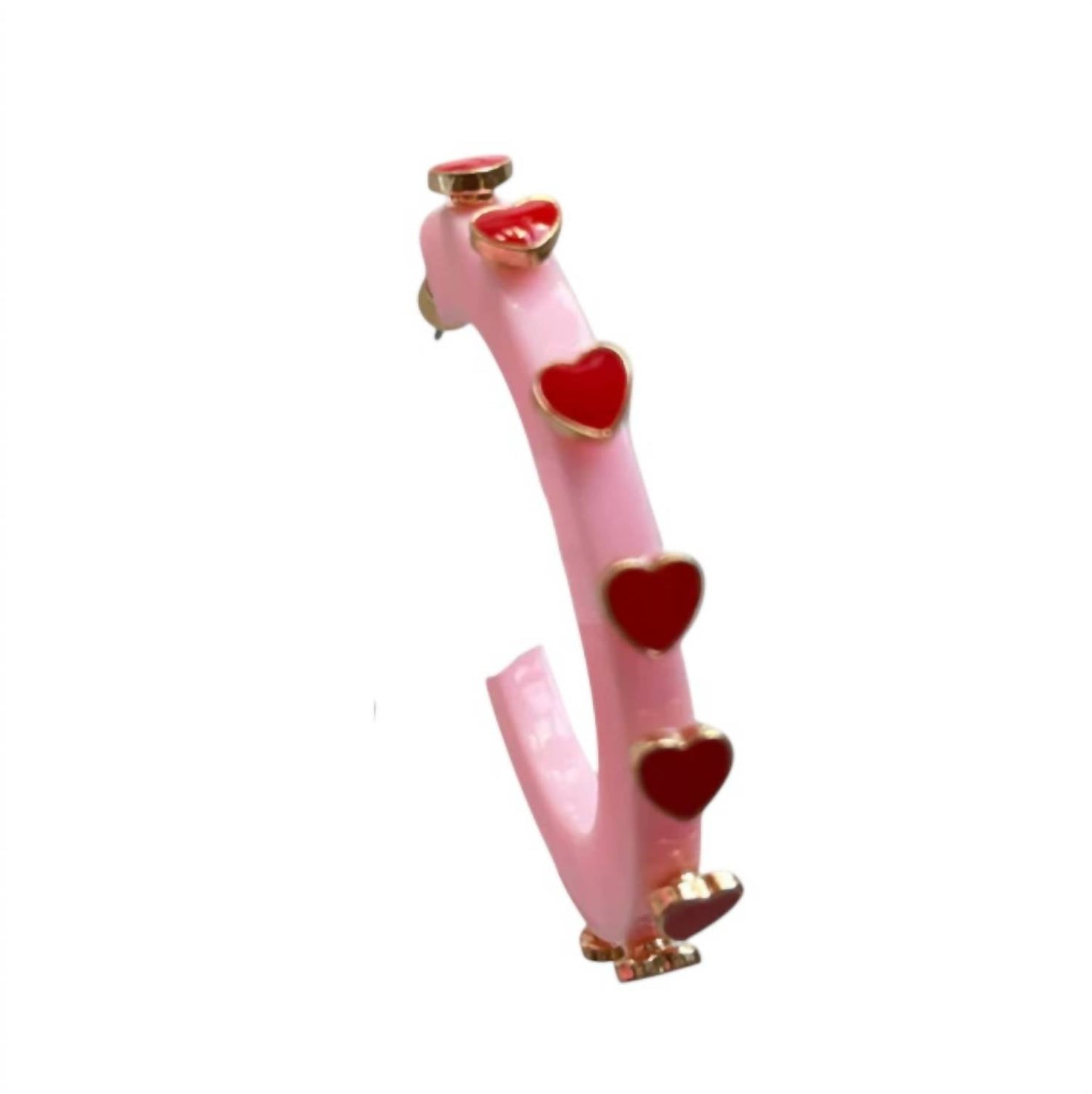 Smith & Co - Women's Heart Jewel Hoop Earring