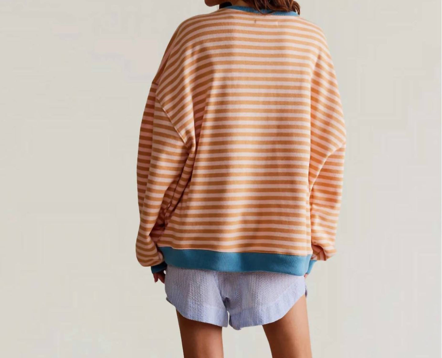 Free People - Classic Striped Crew Sweater
