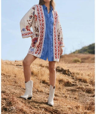 Johnny Was - BIYA SHORT KIMONO OLIVIA