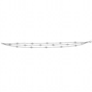 Diana M Jewels - 0.50cts Triple Chain Diamonds Bracelet