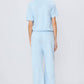 Eterne - Drawstring Wide Leg Sweatpant