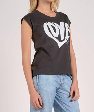 Elan - Love Scoop Neck Top