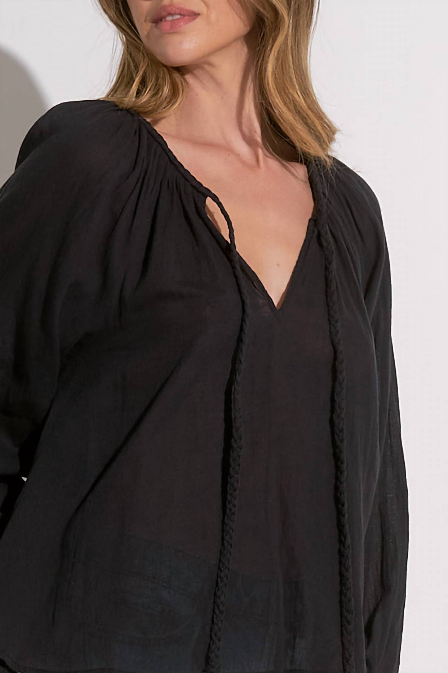 Elan - Prescila Peasant Top