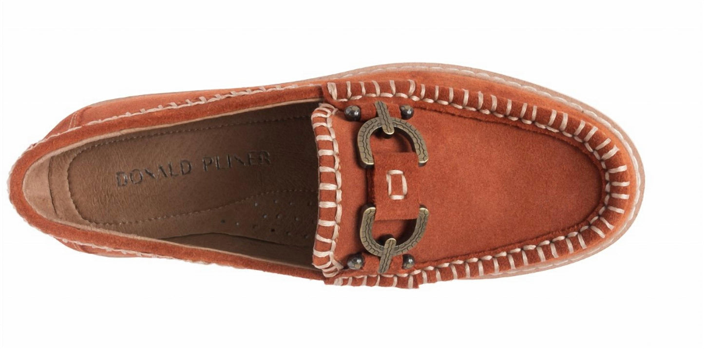 Donald Pliner - Women's Helio Terrcotta Loafer