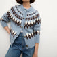 Veronica Beard - Christina Fairisle Cardigan