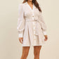 Able - Margaux Button Stripe Dress