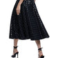Alice + Olivia - Nilda Sequined Tweed Midi Skirt