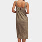 Amente - Back Tie Midi Dress