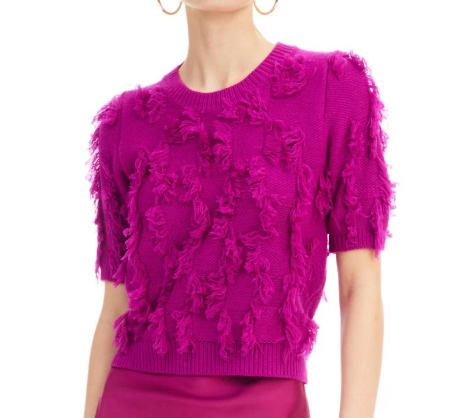 Allison New York - Emmanuelle Sweater-Berry
