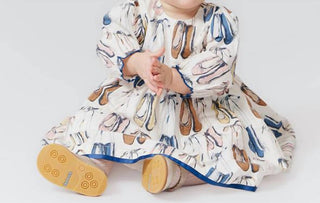 Pink Chicken - Girl's Ballet Slippers Amma Dress Set