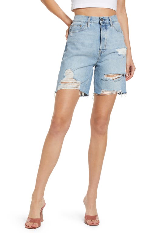 Devon 90s High Waist Denim Cutoff Shorts - Size 28
