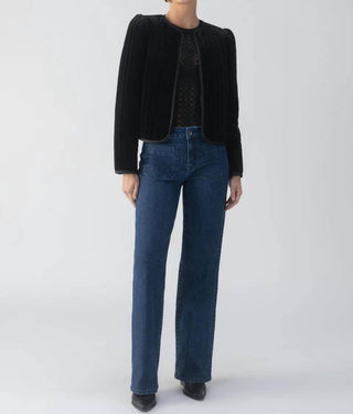 Sanctuary - Quilted Velvet Jacket