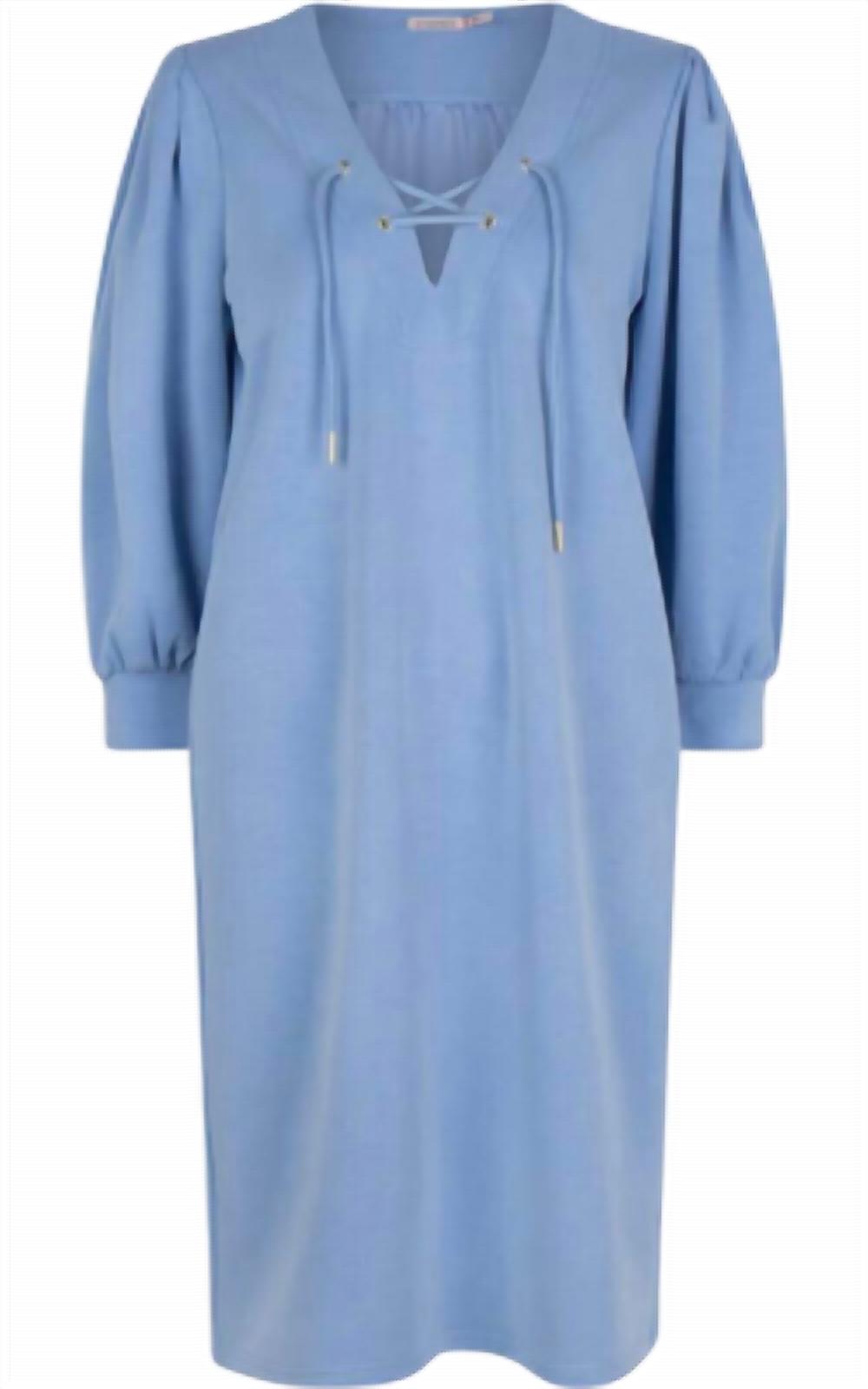 Esqualo - Blue Half Sleeve Dress
