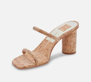 Dolce Vita - Women's Chunky Round Cork Heel Sandal