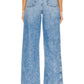 Grlfrnd - morgan pleated high rise wide leg jeans