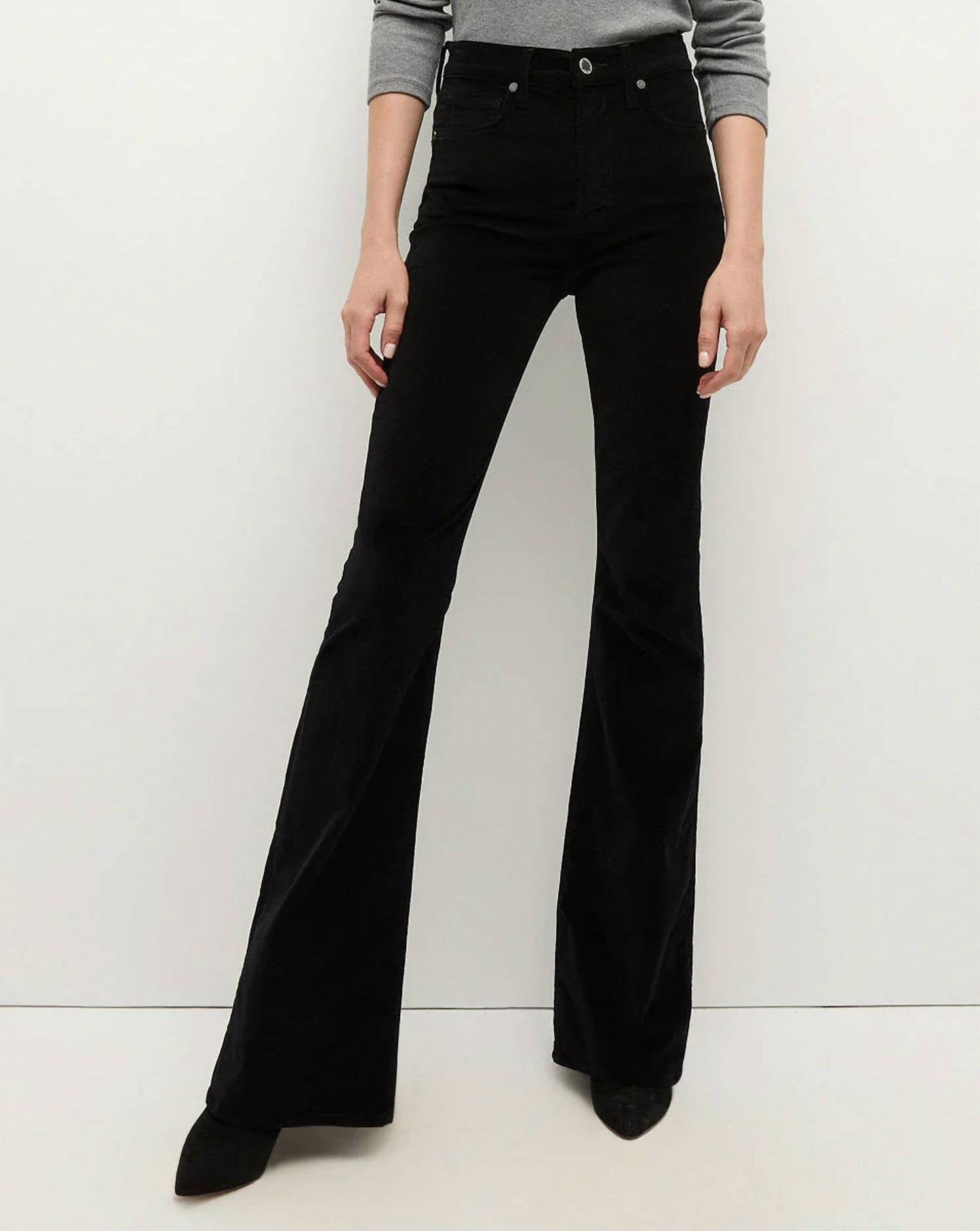 Veronica Beard - Beverly Velvet Flare Pant