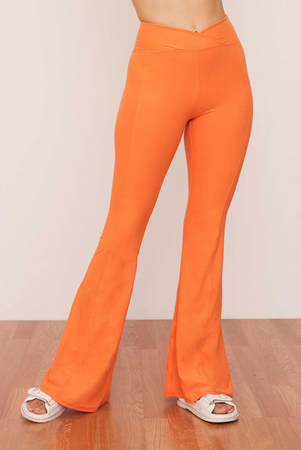 Wolven - Crossover Flare Pants